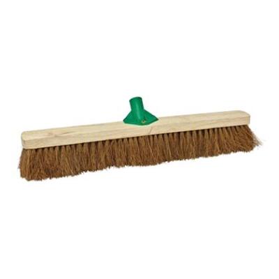 Balai coco avec fixe-manche - 100 cm