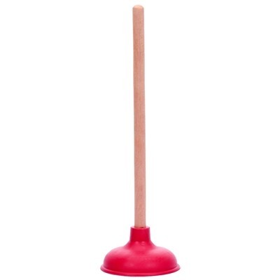 Rubber sink plunger - Ø 11 cm