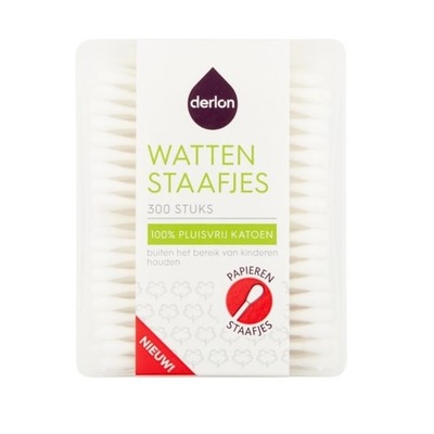 Wattenstaafjes 300 stuks
