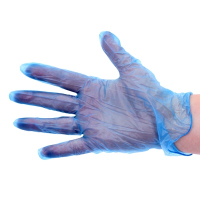 Gants Jet.vinyl BLEU 100pcs S