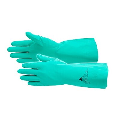 Handschoenen nitril GROEN - XL