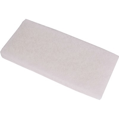 Scrubby schuurpad - 15 x 10 x 2,5 cm - WIT