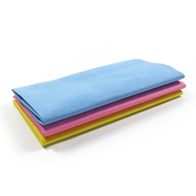 Microvezeldoek swipe - 40 x 40 cm - 10 stuks - GEEL