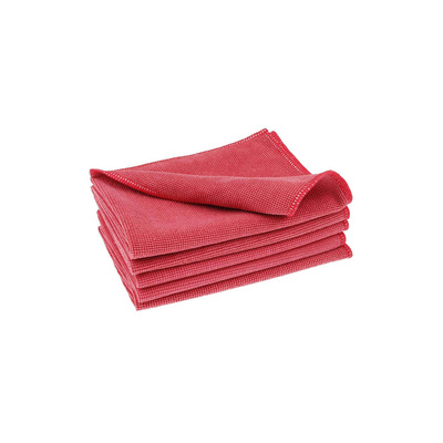 Torchon microfibre rouge 50x70