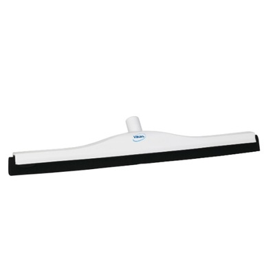 Vikan floor squeegee - 600 mm - black rubber - WHITE
