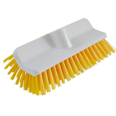 Schrobborstel Limbo - 25cm - GEEL
