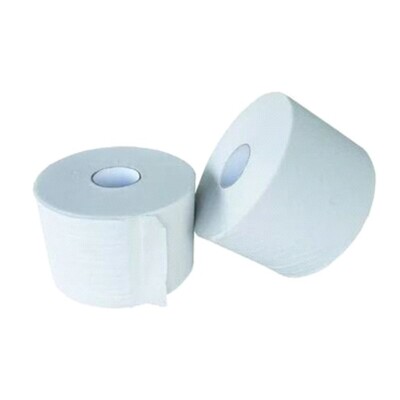 Papier hygiénique traditionnel - tissu pur - 2 plis - 909 feuilles - BLANC - 24 rouleaux
