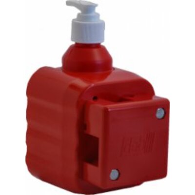 Support mural plexi pour flacon avec pompe (InstantFOAM / InstantGEL)