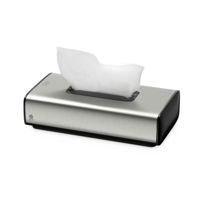 Tork facial tissue distrib. F1 inox/noir