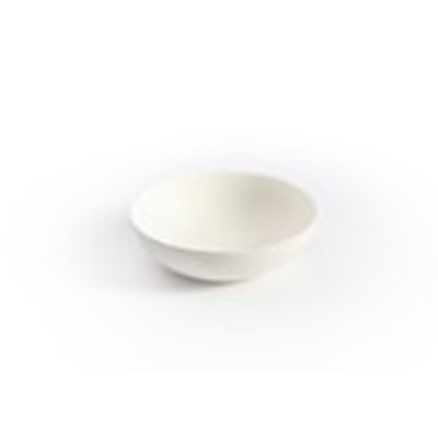 Schaaltje Bagasse Wit 50cc Ø70xh20mm 960st - Inclusief FOST PLUS bijdrage