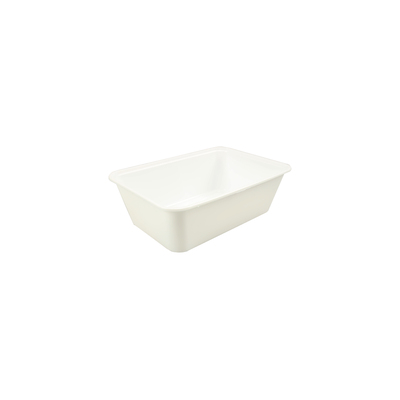 Rect. tray injection moulded w