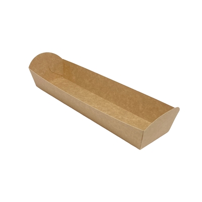 Snack Tray Kraft Closed L260xb75xh35mm 500pcs