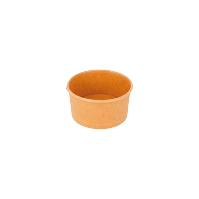 Pot rond carton 90ml marron ø72mmx40mm 2000pcs