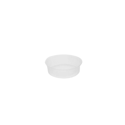 Barquette rond rpp 125cc transparent ø101mm 10x100pcs