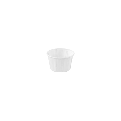 Pot à sauce 60ml papier blanc
