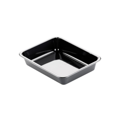 Barquette rect. cpet 1 comp. - NOIR - 225 x 175 x 54 mm - 1500 ml - 270 pièces