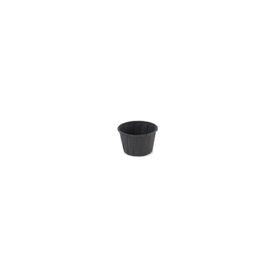 Pot à sauce papier noir 37ml ø50x31mm 2400 pcs
