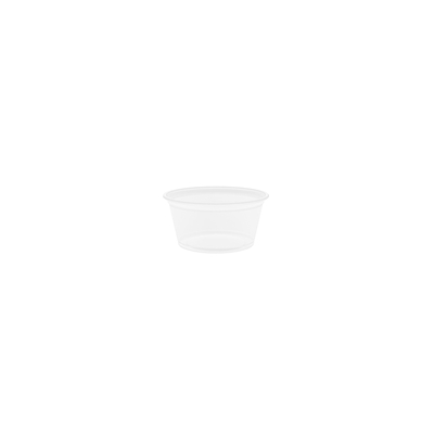 Round PS Sauce Pot 60ml