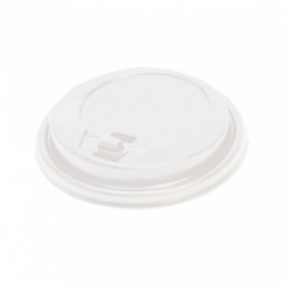 Couvercle pour gobelet blanc