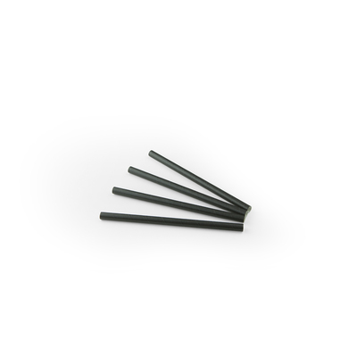 Paille cocktail en papier - Ø 8 mm - 15 cm - 200 pièces - NOIR
