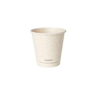 Gobelets à café jetables « sucre de canne » - 240 ml - 16 x 50 pièces - NATUREL
