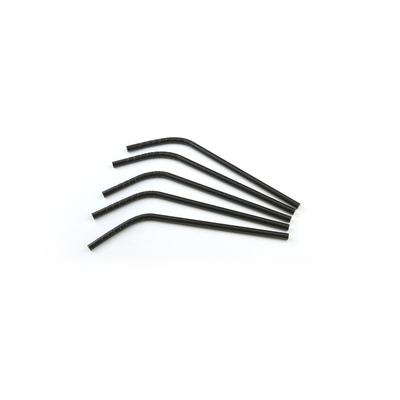 Paille pliable en papier 21cm