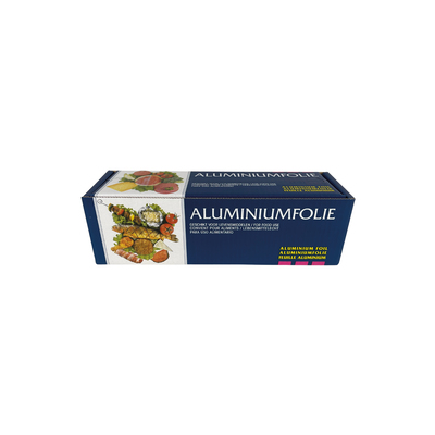 Papier aluminium 45cmx150m en cutterbox 12mµ