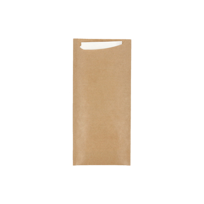 Sac à couverts Kraft+ Airlaid 