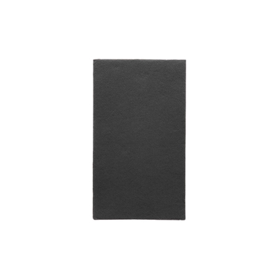 Serviette DP noire 1/6