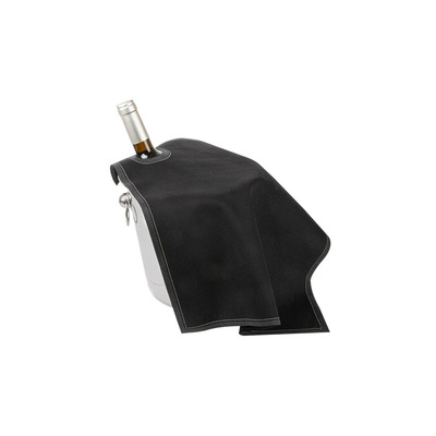Cubi Drap en rouleau noir coton 40x40cm 12pcs
