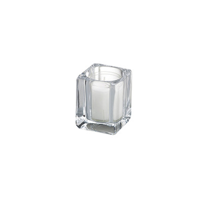 Porte-lampe verre carré T