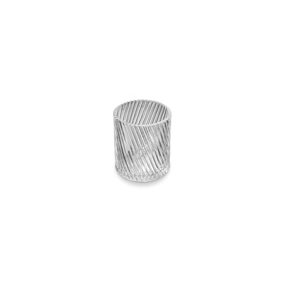 Relight bougeoir twist verre p