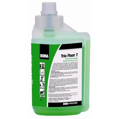 Non-refillable Trio Floor 7 Dosy Mono 20 ml dosing bottle - 1 l