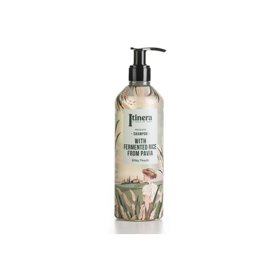 Itinera shampooing silky touch flacon à pompe 370ml 18pcs