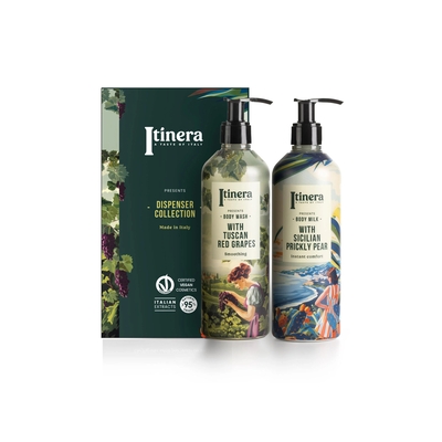 Itinera Body Wash + Body milk