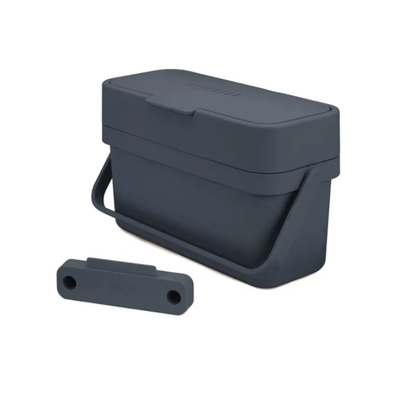 VB 003161 Built-in waste bin 4l graphite 29,6x12,7x18,1cm