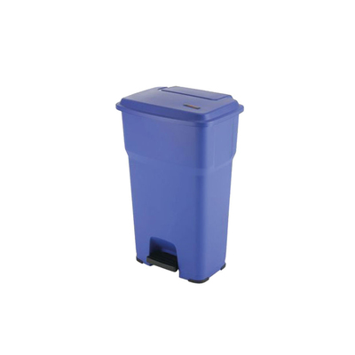 Vileda Hera pedalbin 85l blue H79xW49xD39cm