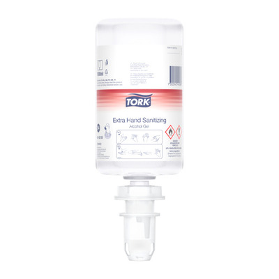 Tork Gel hydroalcoolique Mains Extra - 1 l - 424205