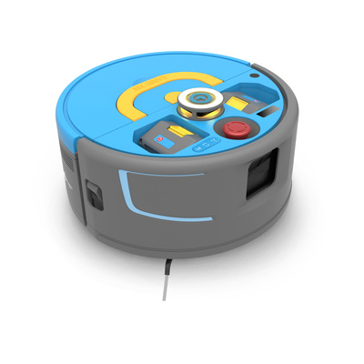Vacuum cleaning robot Co-botic 1900 Drop & Go, with battery and charger.