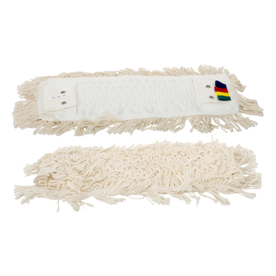 Frange languettes/poches coton - 40 cm