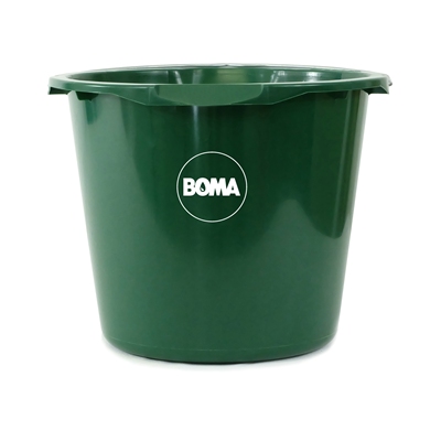 Emmer - rond - 12 l - GROEN