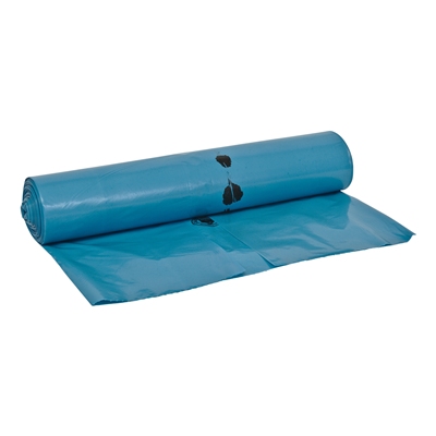 Sac HD - 58 x 100 cm - T23 - 75 l - BLEU - rouleau 20 pieces