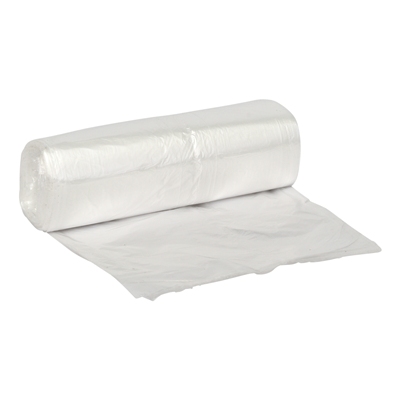 Sac HD - 60 x 60 cm - T10 - 35 l - TRANSPARENT - rouleau 50 pièces