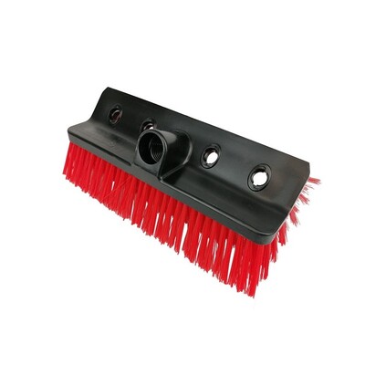 Harde Hoekborstel 25cm rood