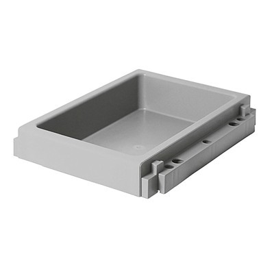 Bac plastique central female/female Systemcar