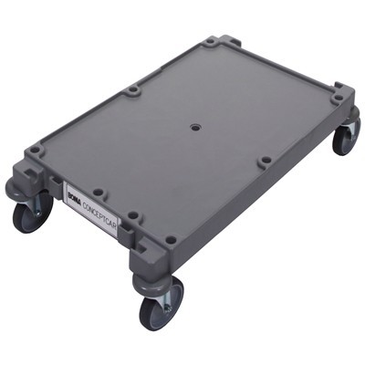 Chassis court CC GRIS 4 roues