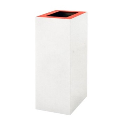 Bomabin Select Modus - 60 l - BLANC - couvercle ROUGE
