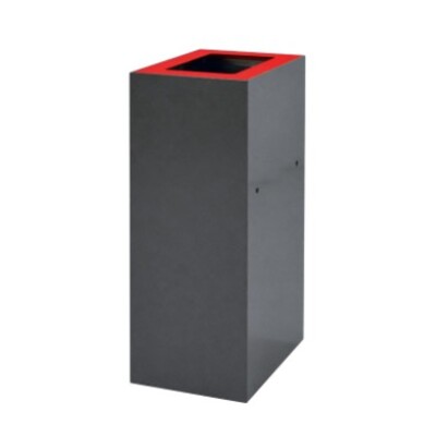 Bomabin Select Modus - 60 l - GRIS - couvercle ROUGE