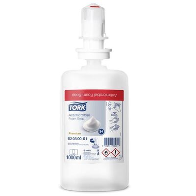 Tork Antimicrob. Foam Soap - 1 l (Lot: 520800)