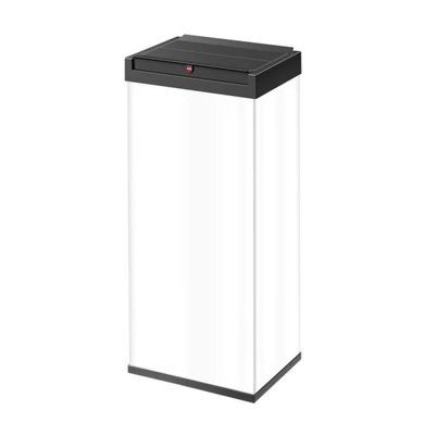 Afvalbak Hailo Big Box Swing - 52 l - WIT ZWART